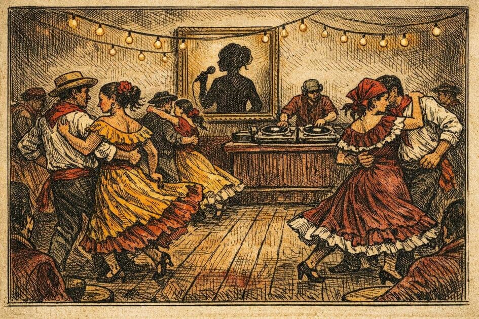 Crescent Ballroom dance floor.