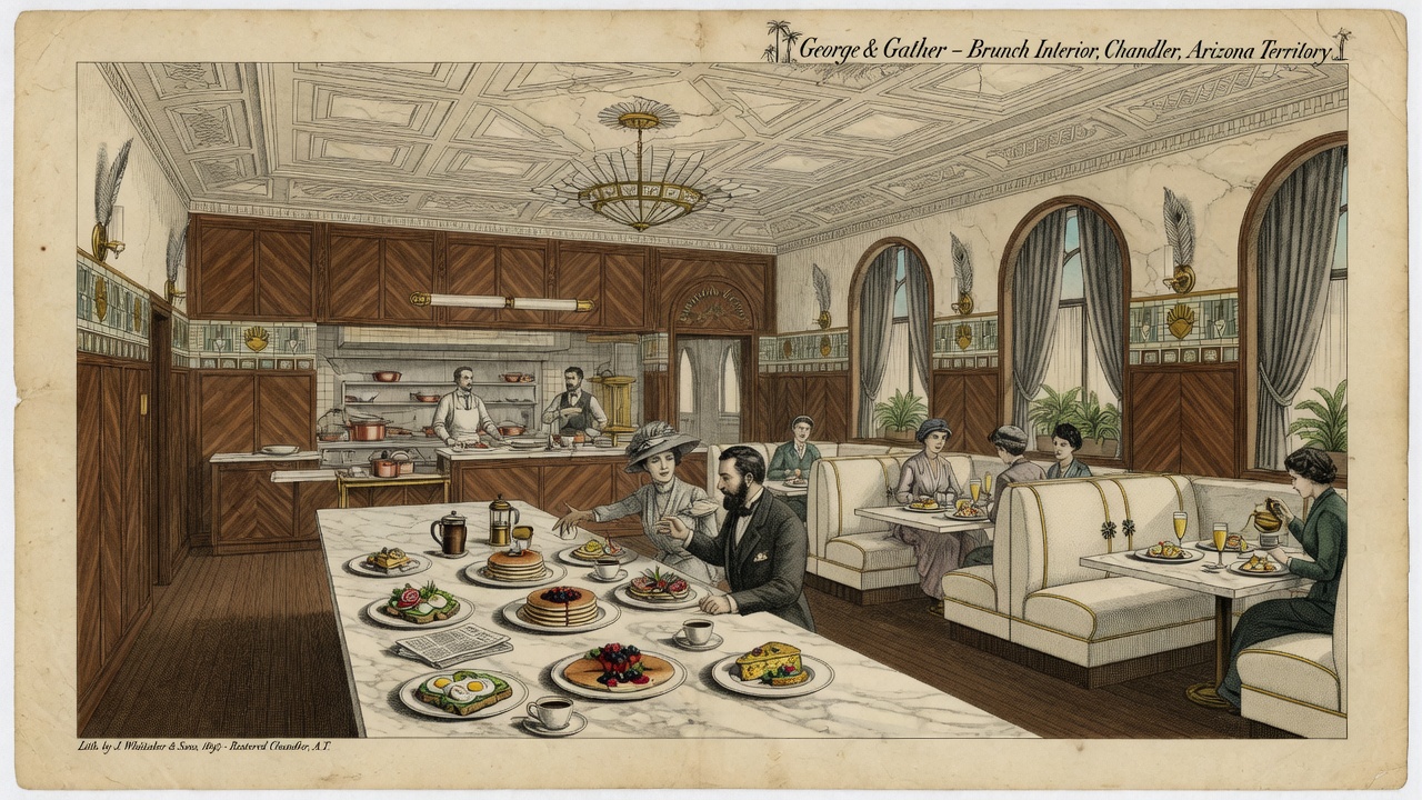 George & Gather proper engraving style